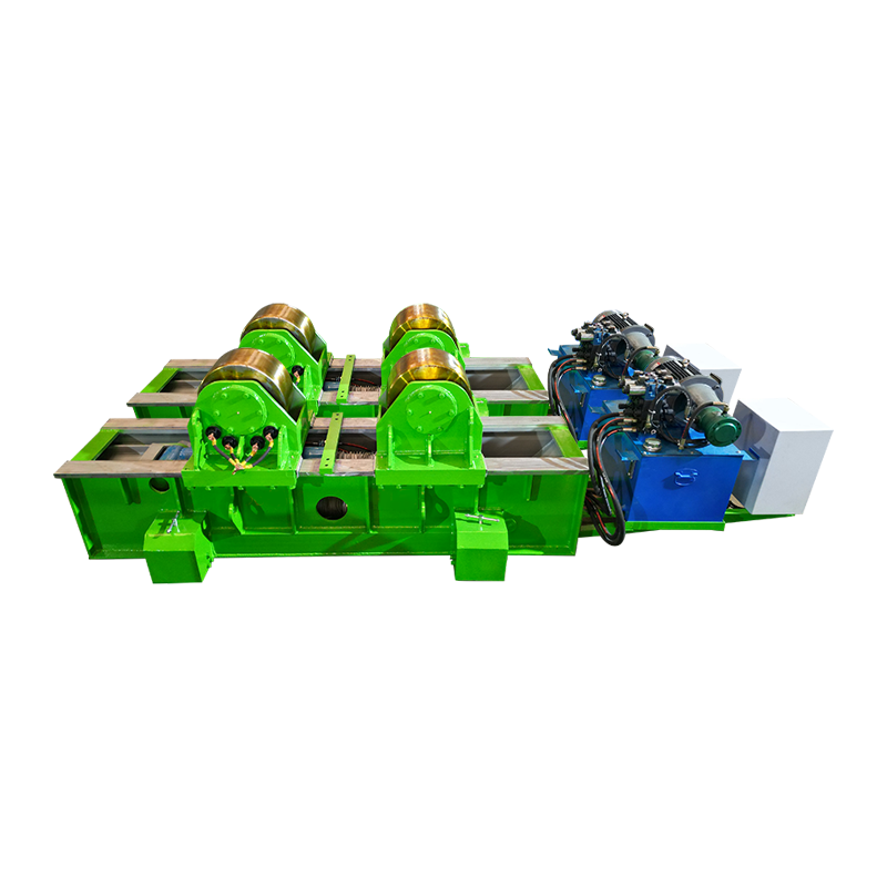 Rotateur de soudage 80T avec poussée horizontale hydraulique et mouvement orbital manuel